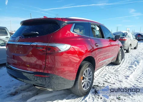 2024 Buick Enclave Essence Fwd из США, поврежденный, VIN 5GAERBKW5RJ123407